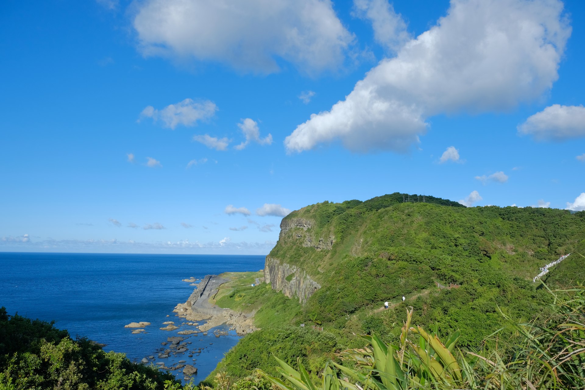 八斗子海岸風景